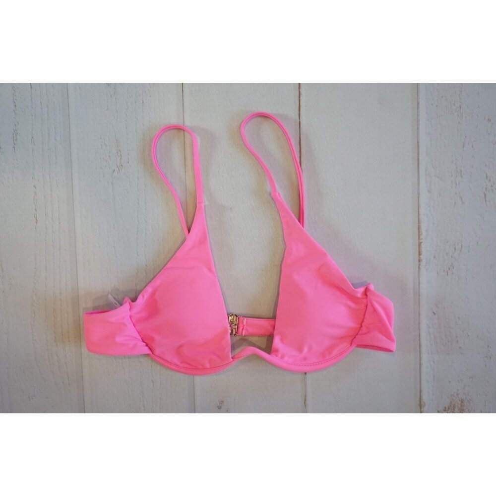 Hot Pink Underwire Bikini Top - Size M, NWOT